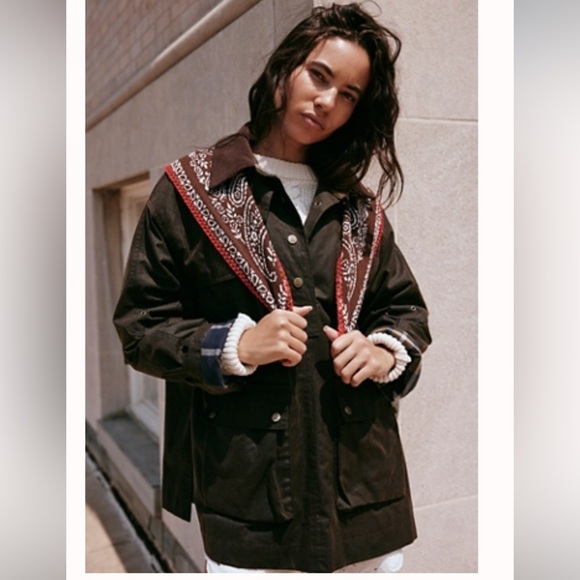 NWT We The Free Headliner Wax Pullover coat jacket FREE PEOPLE size XS - Picture 4 of 15